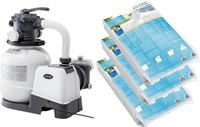 Intex - Zoutwatersysteem 26670GS & Zwembadzout 80 kg