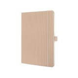 Sigel notitieboek - Conceptum Pure - A5 - beige - softcover - 194 pagina's - ruit - 80 grams papier