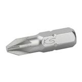 KS Tools 911.5123 Pozidriv-Bit 5/16 Gr.3 Laenge 30mm plus6 Kruis-bit Aandrijving: 5/16 (8 mm) Uitvoering: Kruiskop Pozidriv PZ 3 30.0 mm