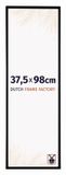 Dutch Frame Factory Fotolijst 37,5x98 cm - Kunststof - Zwart Mat - Easy