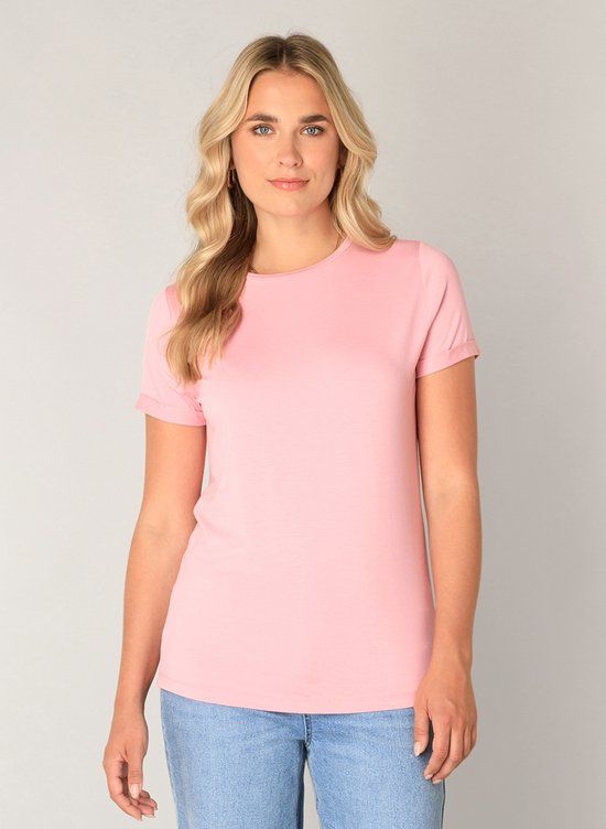 BASE LEVEL Yalba T-Shirt - Soft Pink - maat 42