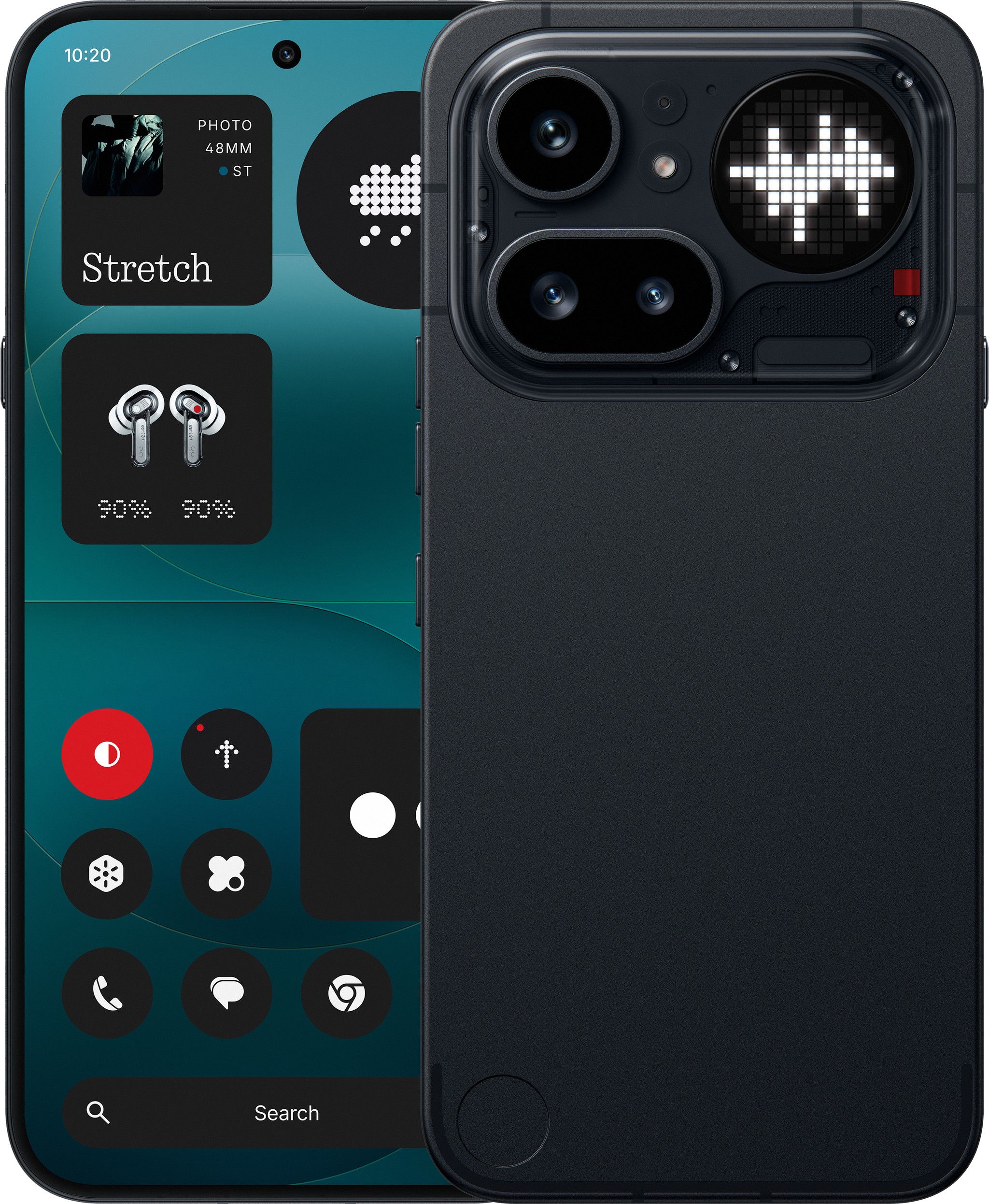Nothing Phone 4a Pro 6.83" AMOLED 144Hz 5G Smartphone - 8GB/128GB - Black