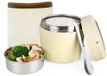 Unyqoos® Lekvrije roestvrijstalen thermische lunchbox met lepel en draagtas