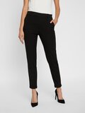 Vero Moda VMMAYA MR LOOSE SOLID Broek Dames - Zwart - Maat M X 34