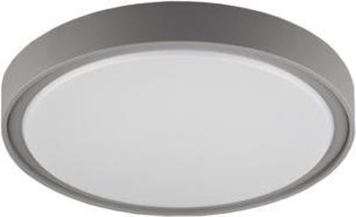 Fantasia Qijo Plafonnier Rond Grijs Smd Led1030Lm 15W Ip65