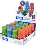 Milan 4725116NJ potloodslijper Handmatige puntenslijper Blauw, Groen, Rood