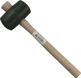 HET MELKMEISJE Rubber hamer 65 mm hard rubber vlak