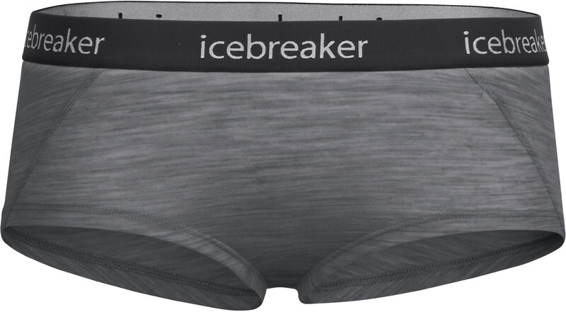 Icebreaker Sprite Hotpants Dames, gritstone heather