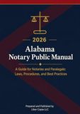 2026 Alabama 2026 Notary Public Manual