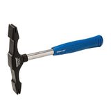 Silverline HA64 mortelhamer met twee pinnen en stalen buissteel 709 g