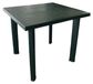 Mojawo Tuintafel, kunststof, groen, 80x75x72 cm