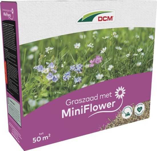 DCM Graszaad met Miniflower - 50 m²