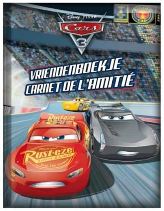 Disney Vriendenboek Cars 3