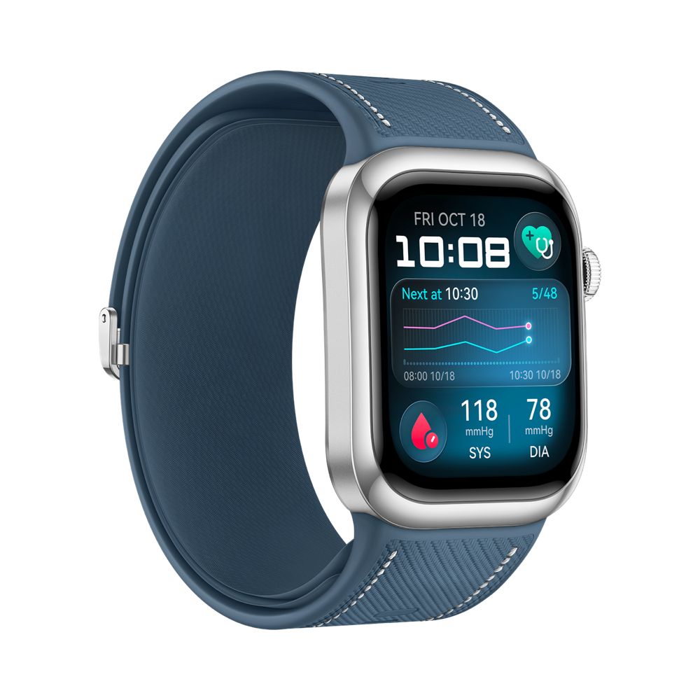 Huawei WATCH D2 Blue - Luca-B29 Smartwatch met gecertificeerde bloeddrukmeter | ECG | Compatibel met iOS en Android - Blue