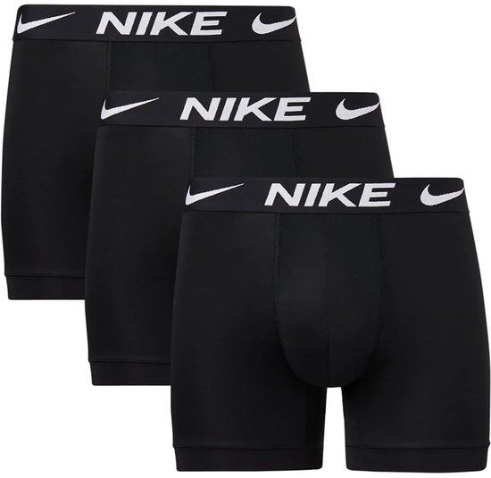 Nike Dri-fit Essential Brief Boxers 3 Eenheden Zwart XS Man
