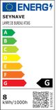 Paperflow ATIAS LED-bureaulamp wit