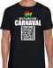 Bellatio Decorations Carnaval QR code shirt mijn plannen voor carnaval / Limburg heren zwart - Carnaval kleding / outfit XXL