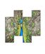 Homemania Wandafbeelding, motief: vogels, 4 stuks, voor woonkamer, slaapkamer, meerkleurig, 76 x 0,3 x 50 cm, HM204PMDF250, MDF