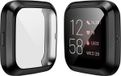 Strap-it TPU case - zwart bescherm hoesje geschikt voor Fitbit Versa 2