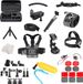 GoPro Pack d'accessoires avec 50 accessoires pour GoPro et SJCAM - Noir, modèle KP18563