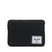 HERSCHEL 11119-00165 ANCHOR SLEEVE 9-10 INCH IPAD AIR 2/PRO 9.7/ PRO 10.5/PRO 11/ BLACK Unisex - volwassenen laptoptas eenheidsmaat, zwart.