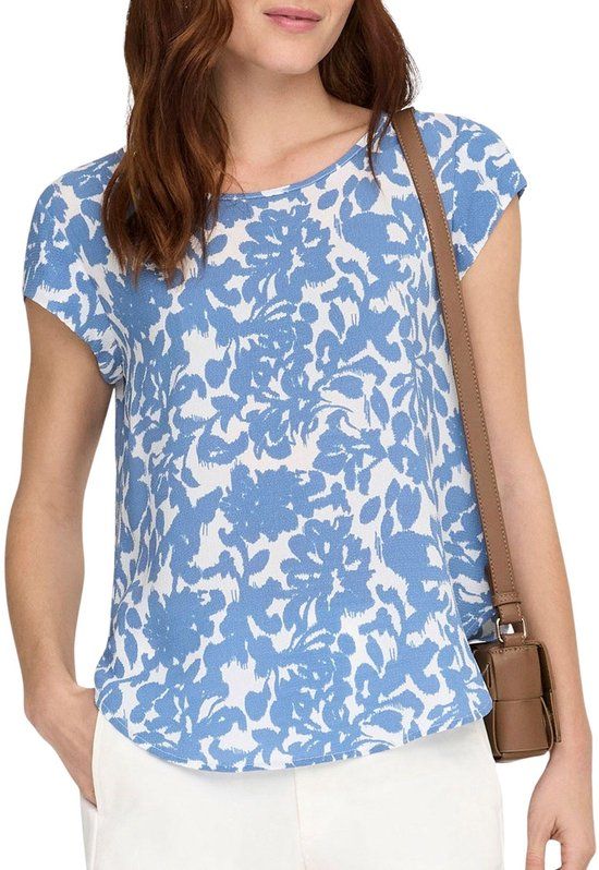 Only Vic S/S AOP Top Dames - Maat XL (42)