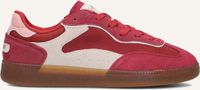 The Hoff Brand Alley Sneakers - Suèdelook - Dames - Rood - Maat 38