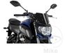 Puig Carenabris New Generation Sport Yamaha MT-07 Windscherm Zwart