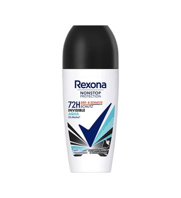 Rexona Invisible Aqua Roll-On Deodorant - 50ml