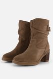 Cellini Enkellaarzen Met Hak beige Suède - Maat 37