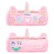 Kids Licensing Sweet Dreams & Friends Pluche schooltas met ritssluiting voor potloden, kleuren en schoolbenodigdheden voor meisjes