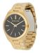 Michael Kors Analoog horloge 'LENNOX' goud / zwart