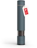 LARS NYSØM Lagom - XL Zout en Pepermolen - 1 stuk (28,8cm) - Keramische Maalwerk met Instelbare Maalgraad - Roestvrijstaalen Zoutmolen Pepermolen (Stone Blue)