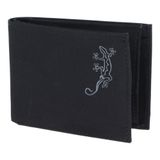 oxmox Portemonnee New Cryptan RFID Protect Lizard Print Grey Black