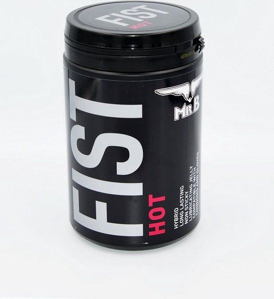 Mister B Fist Hot - Verwarmend Fisting Glijmiddel - 1000 ml
