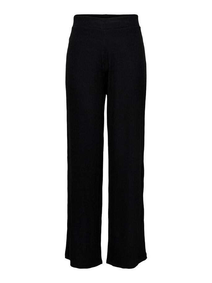 ONLY ONLNELLA WIDE PANT NOOS JRS Women's Trousers - Size XL - Black