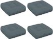 vidaXL - Zitkussens - VIANEN - 4 stuks - 100% Polyester - Blauw