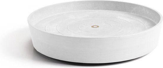 Ecopots Saucer Wheels - Pure White - Ø51 cm