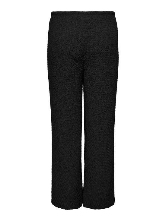 ONLY CARMAKOMA - CARERIKKA HW WIDE CRINKLE PANT PNT - Legging - Vrouwen - Zwart - 54/32