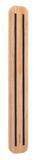 Arcos Magnetische tandstang mes, bruin, 400 x 50 mm