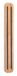 Arcos Magnetische tandstang mes, bruin, 400 x 50 mm