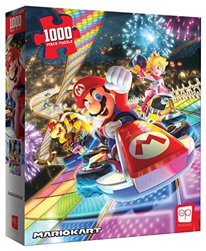 Usaopoly The OP - Mario Kart™ Rainbow Road - Legpuzzel - 1000 Stukjes - Vanaf 8 jaar - Engelstalig