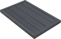 In And Outdoormatch Vloerelement Fiva - HKC - Donkergrijs - 101x63x55 cm