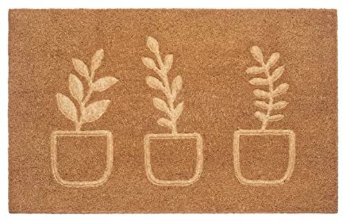 Hanse Home Mix Mats Kokos deurmat - 45 x 75 cm - Bloemendesign