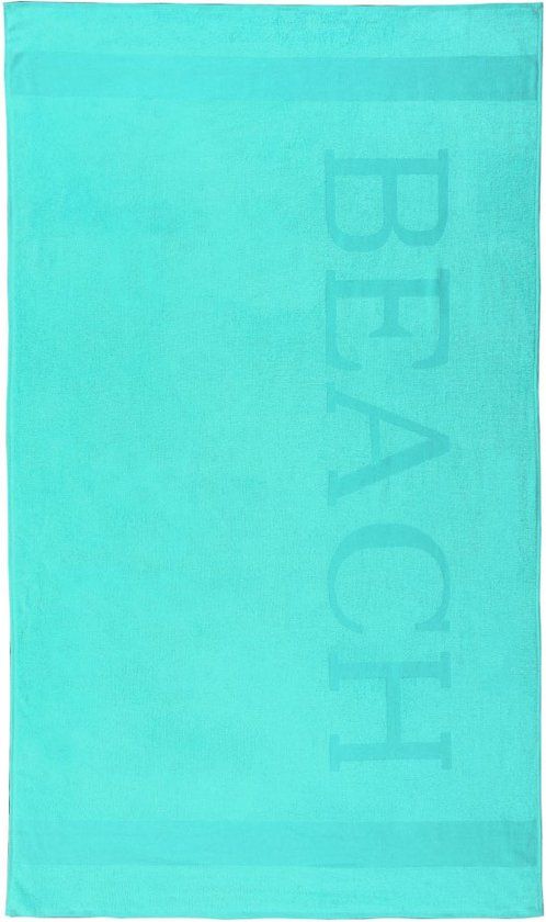 W Lucca - Beach - Strandlaken - 100x200 - Seagreen