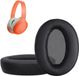 kwmobile 2x coussinets d'oreille adaptés pour Sony WH-H910N - Earpads pour casque audio en noir