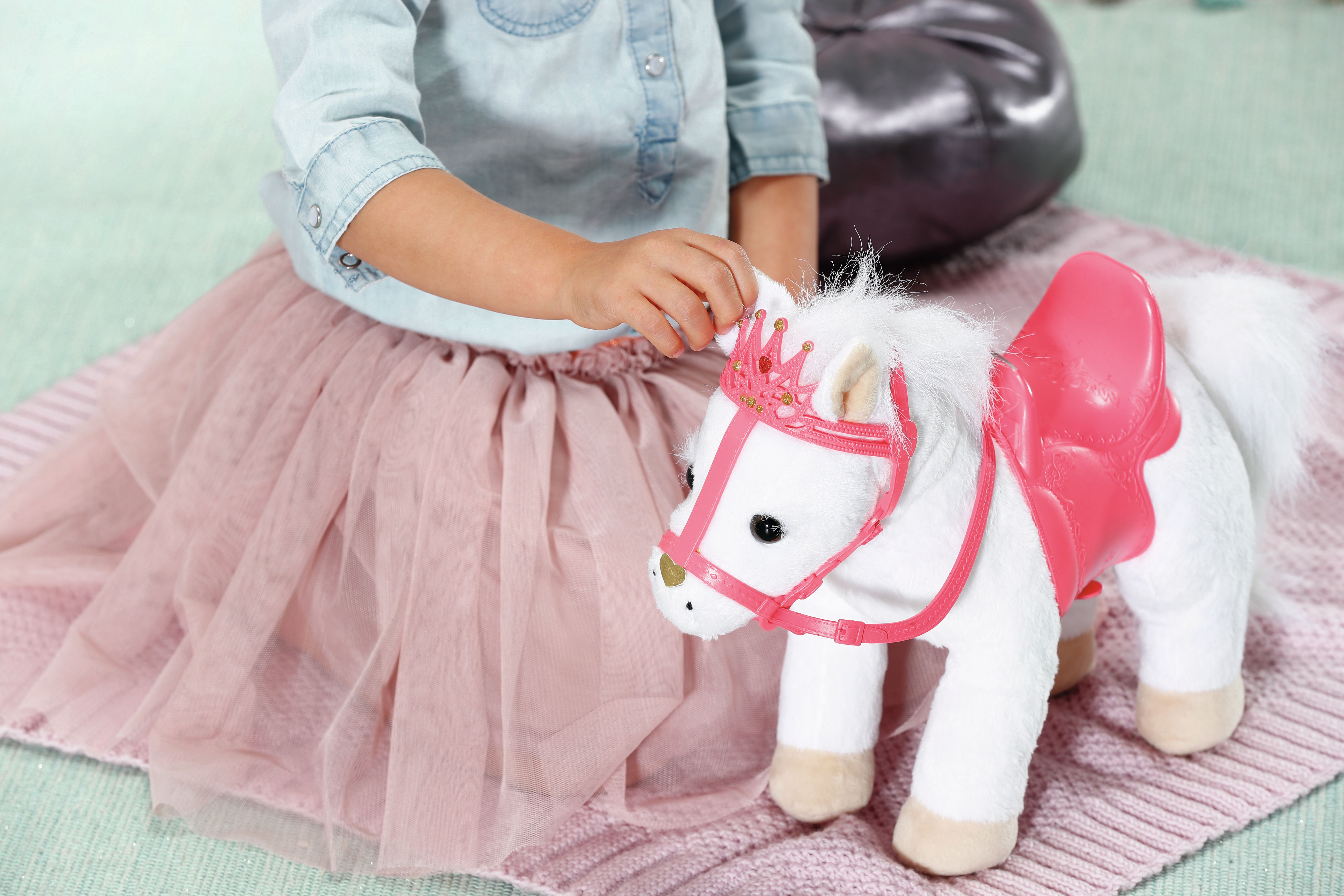 Zapf Baby Annabell Little Sweet Pony Poppendier - Doll Animal - Multicolour