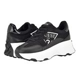 GUESS Calebb3 Sneaker voor dames, Zwart, 37.5 EU