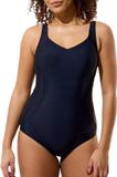 Speedo Shirred Badpak Dames Zwart