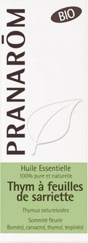 Pranarôm Savory Leaf Thyme Essential Oil (Thymus Satureioides) Organic 10 ml